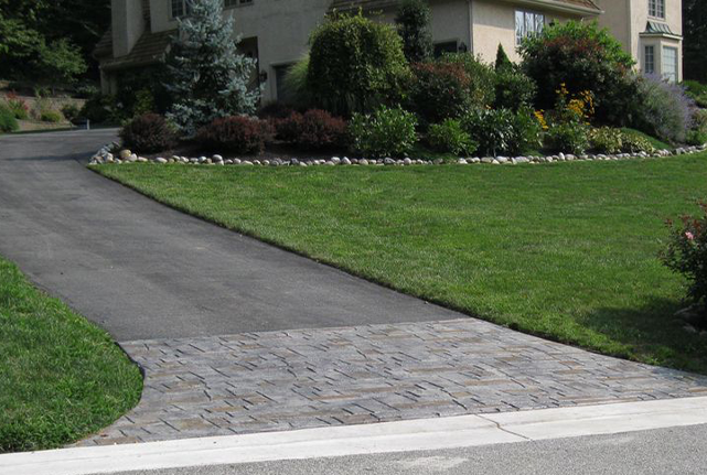 stamped concrete driveways and walkways